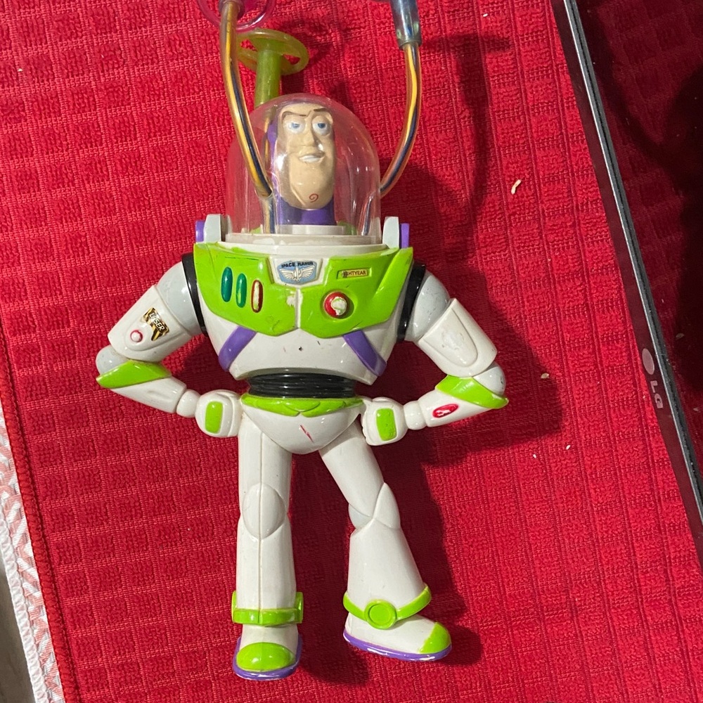 Disney Buzz Lightyear Action Figure - Green, White, and Purple